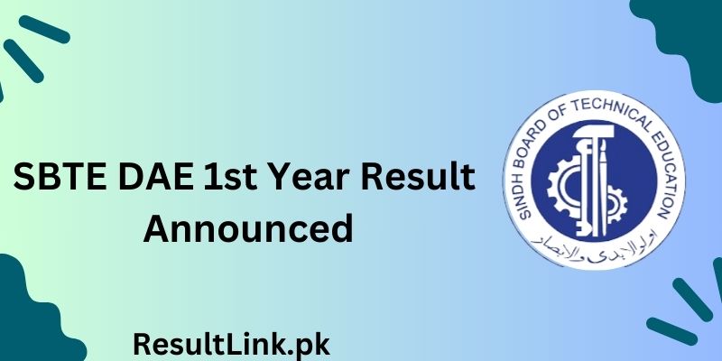 SBTE DAE 1st Year Result